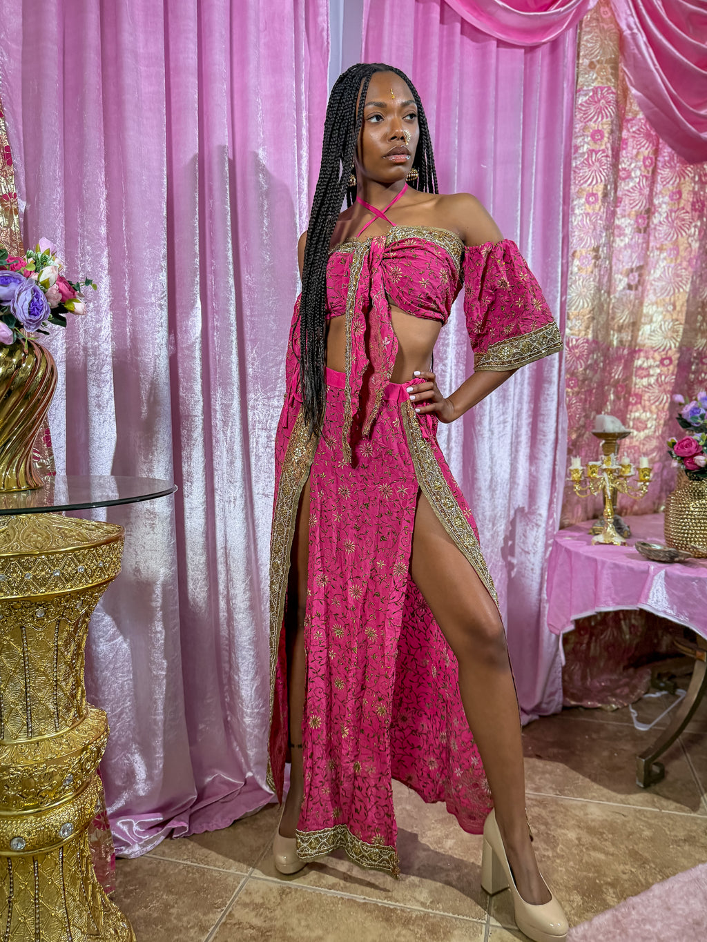 Divine Flower Katana Set