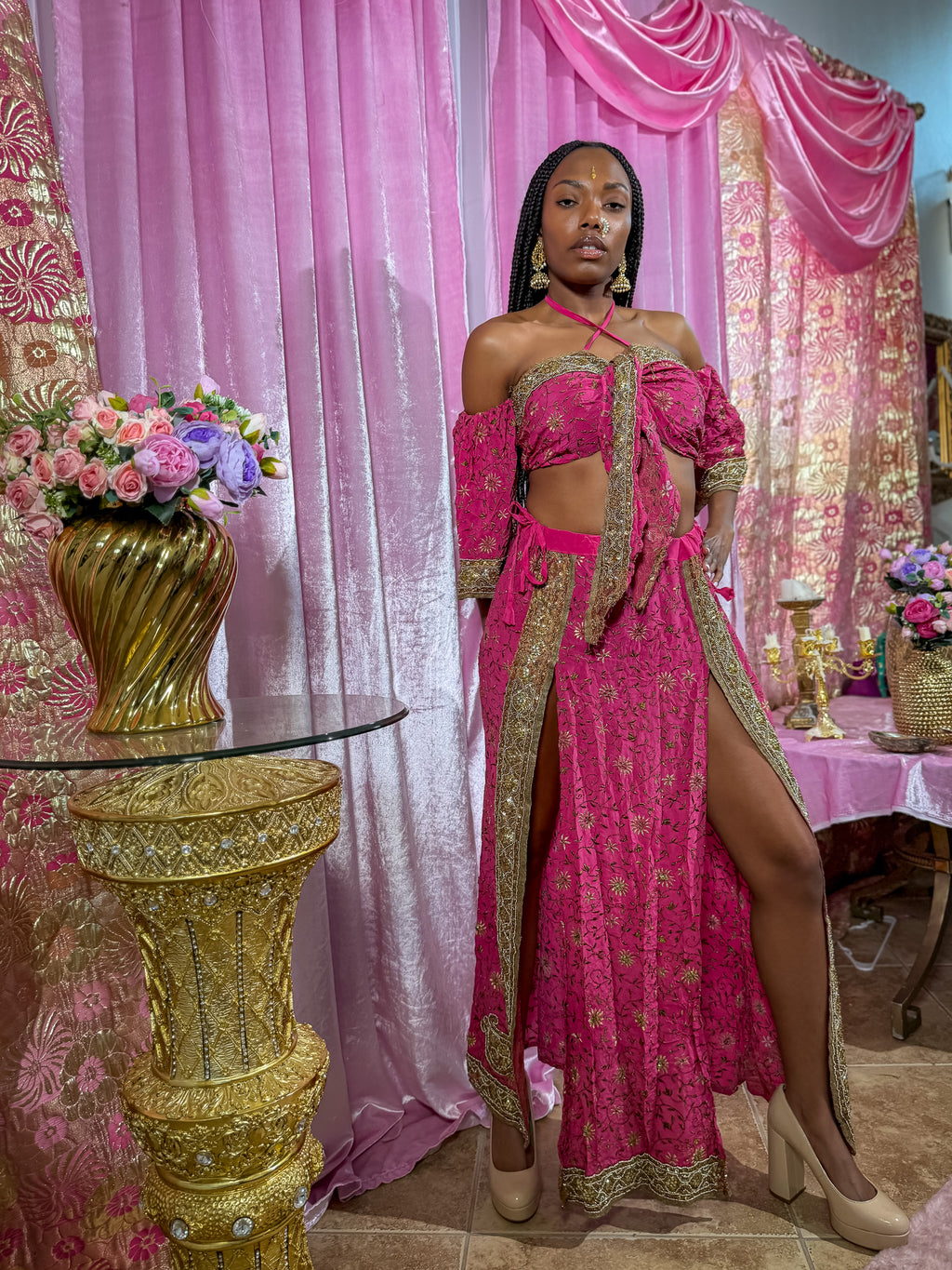 Divine Flower Katana Set