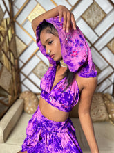Load image into Gallery viewer, Amethyst Dream Micro Mini Skirt Set
