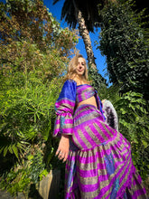Load image into Gallery viewer, Sapphire Amethyst Sharara Pants Set
