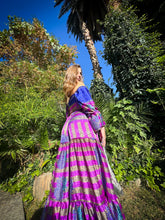 Load image into Gallery viewer, Sapphire Amethyst Sharara Pants Set
