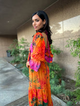 Load image into Gallery viewer, Tropical Mimosa Sharara Pants Set
