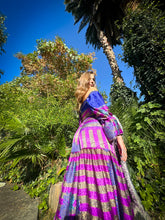 Load image into Gallery viewer, Sapphire Amethyst Sharara Pants Set
