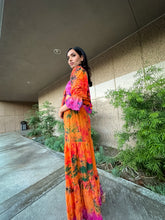 Load image into Gallery viewer, Tropical Mimosa Sharara Pants Set

