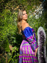 Load image into Gallery viewer, Sapphire Amethyst Sharara Pants Set
