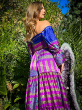 Load image into Gallery viewer, Sapphire Amethyst Sharara Pants Set
