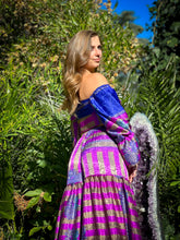 Load image into Gallery viewer, Sapphire Amethyst Sharara Pants Set
