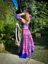 Load image into Gallery viewer, Sapphire Amethyst Sharara Pants Set
