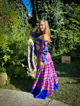 Load image into Gallery viewer, Sapphire Amethyst Sharara Pants Set

