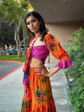 Load image into Gallery viewer, Tropical Mimosa Sharara Pants Set
