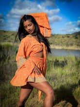 Load image into Gallery viewer, Sherbert Sunshine mini skirt set
