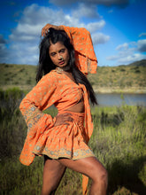 Load image into Gallery viewer, Sherbert Sunshine mini skirt set
