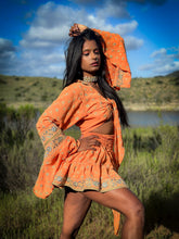 Load image into Gallery viewer, Sherbert Sunshine mini skirt set

