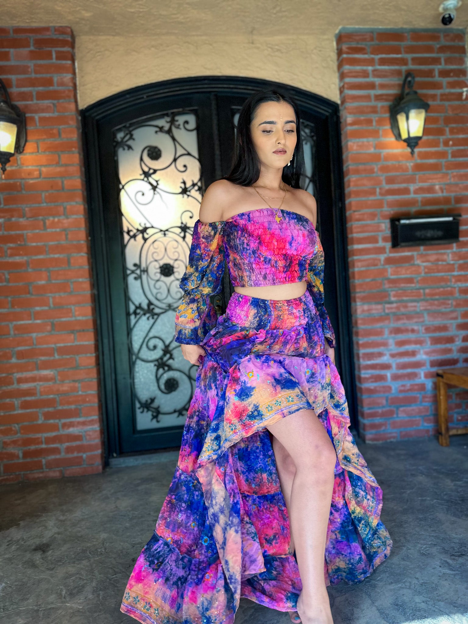Rainbow Princess Bollywood Set