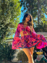 Load image into Gallery viewer, Cosmic Mimosa Micro Mini Skirt Set
