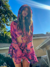 Load image into Gallery viewer, Cosmic Mimosa Micro Mini Skirt Set
