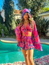 Load image into Gallery viewer, Cosmic Mimosa Micro Mini Skirt Set
