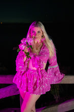 Load image into Gallery viewer, Rose Quartz Rising Micro Mini Skirt Set
