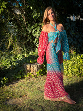 Load image into Gallery viewer, Royal Esmeralda Sharara Pants Set
