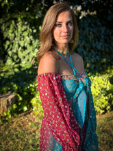 Load image into Gallery viewer, Royal Esmeralda Sharara Pants Set
