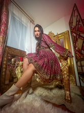 Load image into Gallery viewer, Royal Kundalini Babydoll Dress
