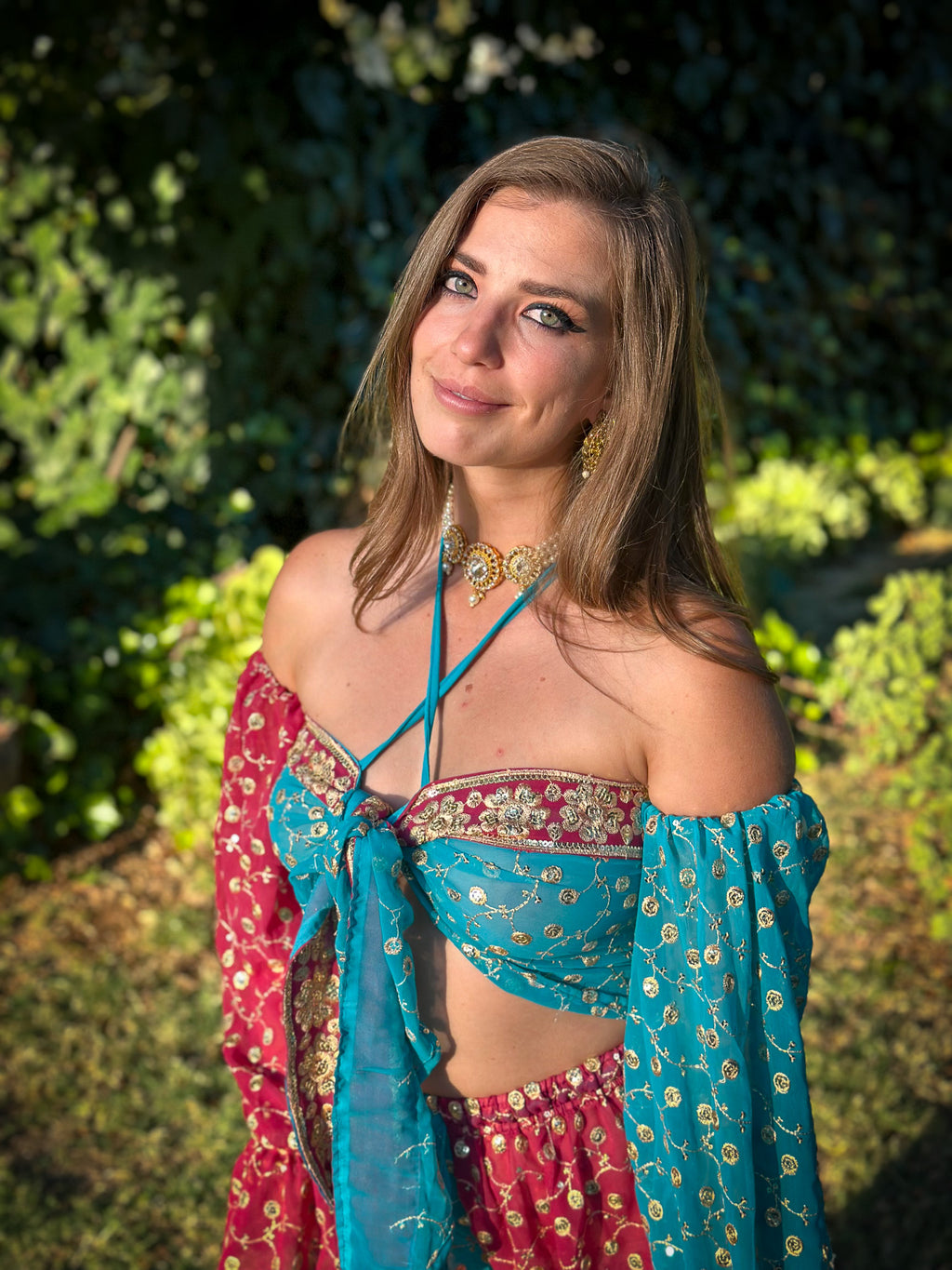 Love Ocean Sharara Pants Set