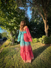 Load image into Gallery viewer, Royal Esmeralda Sharara Pants Set
