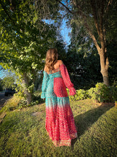 Load image into Gallery viewer, Royal Esmeralda Sharara Pants Set
