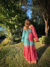 Load image into Gallery viewer, Royal Esmeralda Sharara Pants Set
