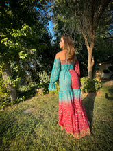 Load image into Gallery viewer, Royal Esmeralda Sharara Pants Set
