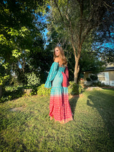Load image into Gallery viewer, Royal Esmeralda Sharara Pants Set

