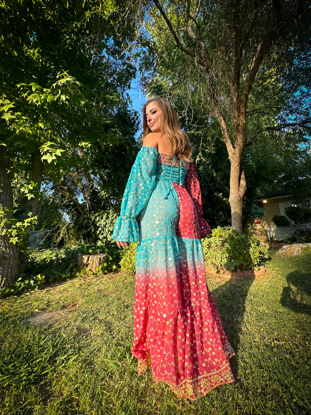 Love Ocean Sharara Pants Set