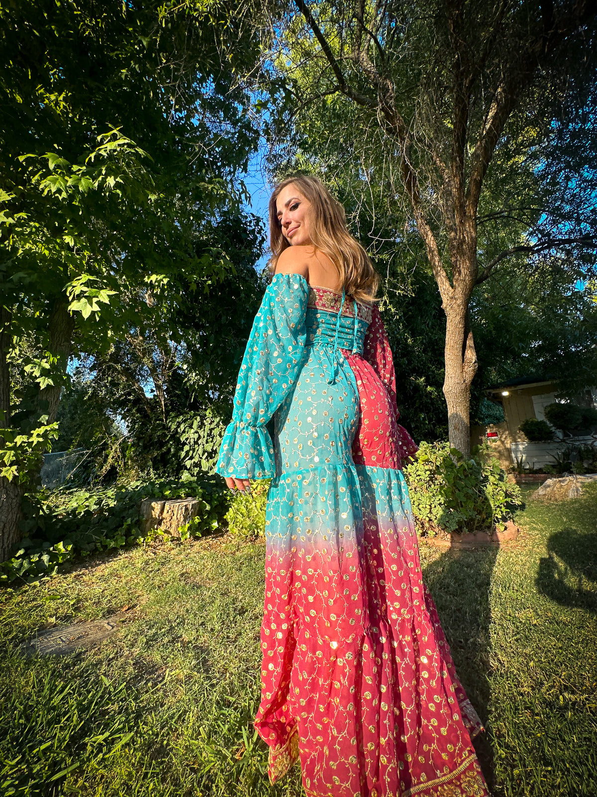Love Ocean Sharara Pants Set