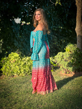 Load image into Gallery viewer, Royal Esmeralda Sharara Pants Set

