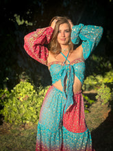 Load image into Gallery viewer, Royal Esmeralda Sharara Pants Set
