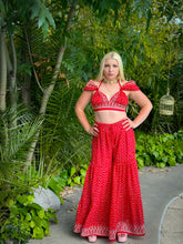 Load image into Gallery viewer, Crazy in Love Sharara Pants Set
