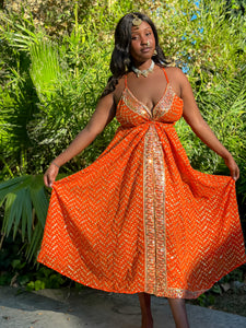 Sunset Goddess Magic Dress