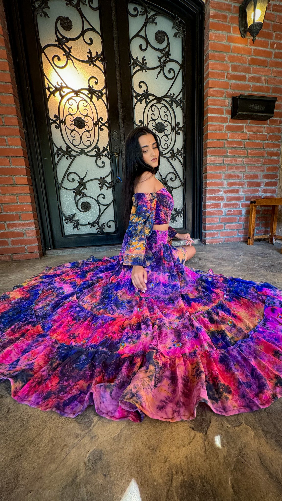 Rainbow Princess Bollywood Set