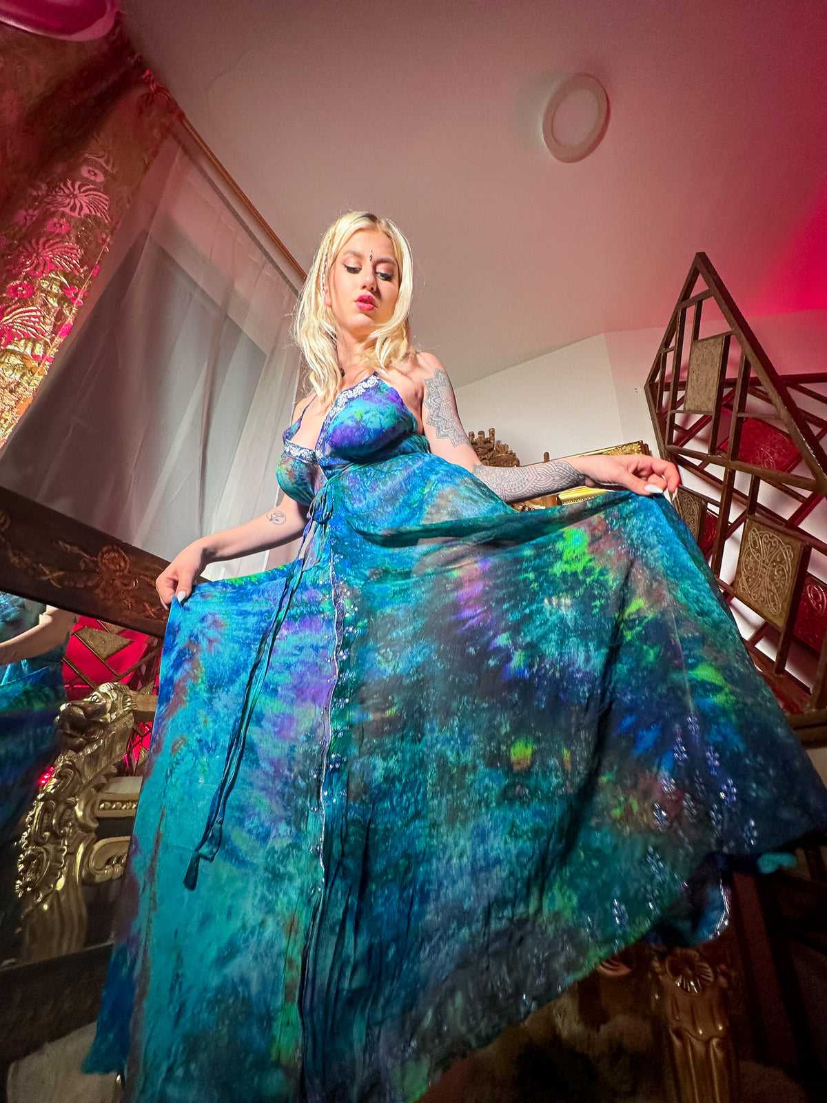 Turquoise Dreams Magic Dress