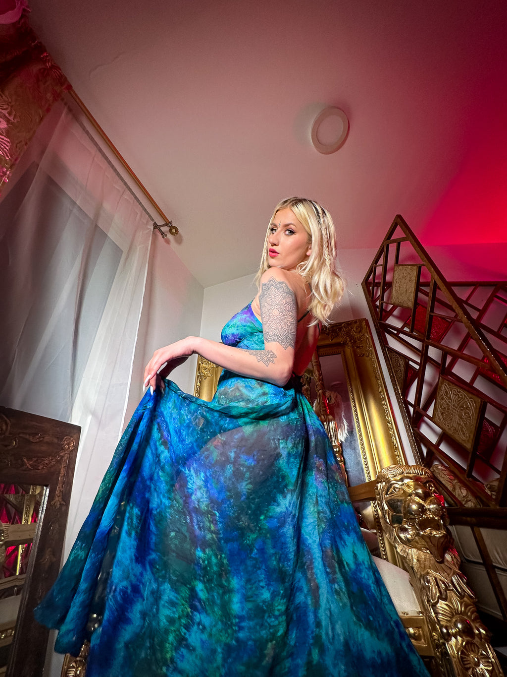 Turquoise Dreams Magic Dress