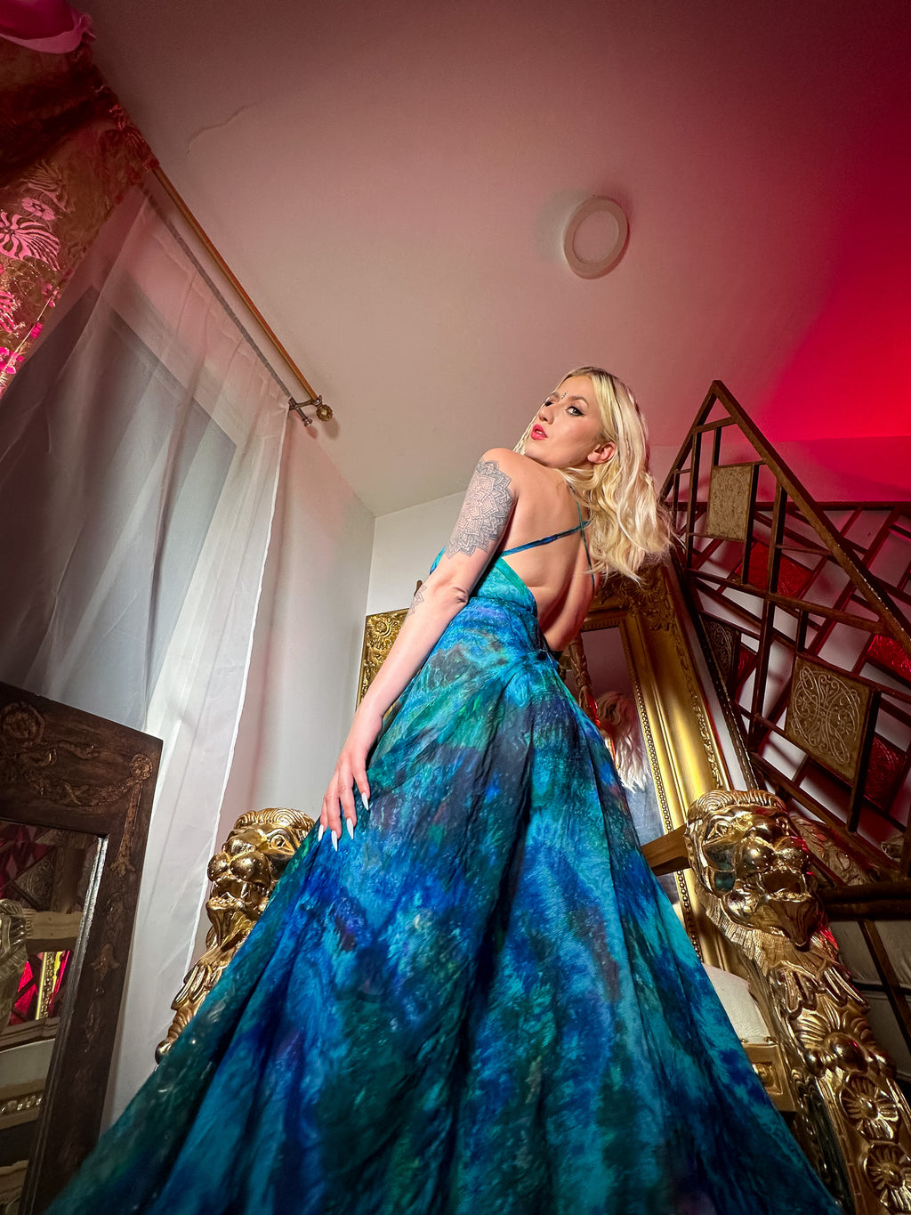 Turquoise Dreams Magic Dress