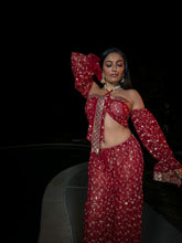 Load image into Gallery viewer, Empress of Love Sharara Pants Set
