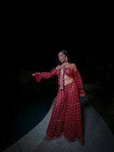 Load image into Gallery viewer, Empress of Love Sharara Pants Set
