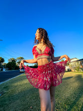 Load image into Gallery viewer, Golden Love Micro Mini Skirt Set
