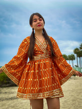 Load image into Gallery viewer, Fire Goddess Babydoll Dress
