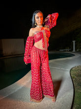Load image into Gallery viewer, Empress of Love Sharara Pants Set
