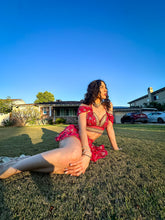 Load image into Gallery viewer, Golden Love Micro Mini Skirt Set
