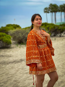 Fire Goddess Babydoll Dress