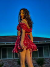 Load image into Gallery viewer, Golden Love Micro Mini Skirt Set
