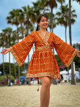 Load image into Gallery viewer, Fire Goddess Babydoll Dress
